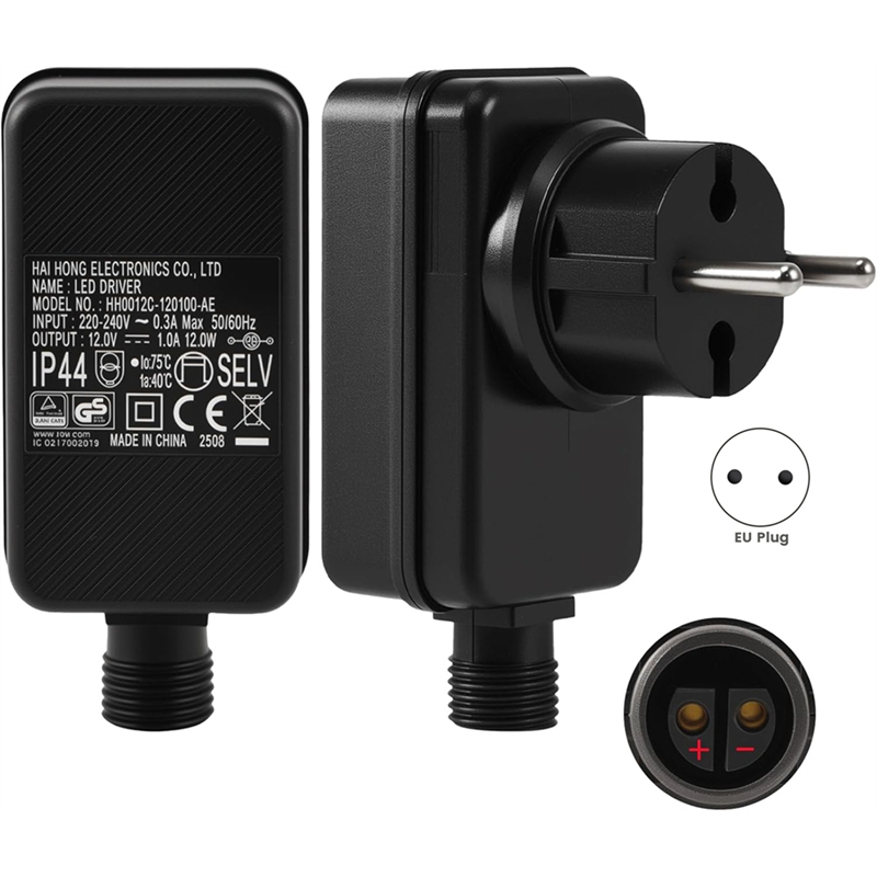 Outdoor Use Power Strip - Catu Daya LED 12V/1A, Pengganti Lampu
