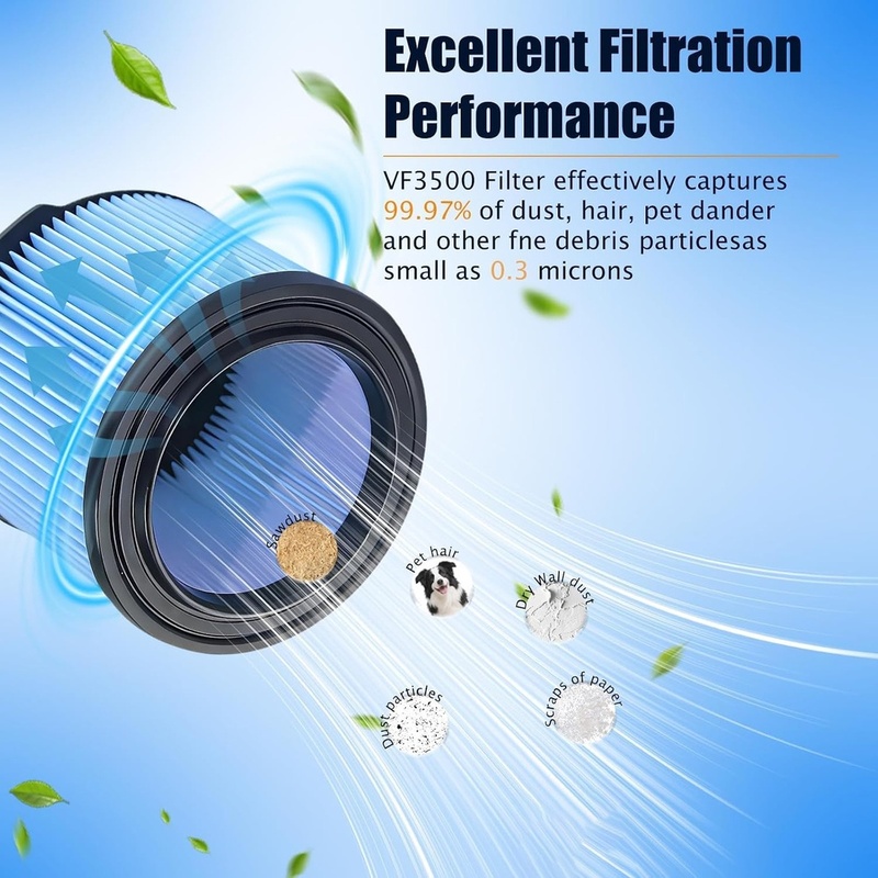 Wet Dry Vacuum Shop - Filter A65T VF3500 untuk Ridgid untuk