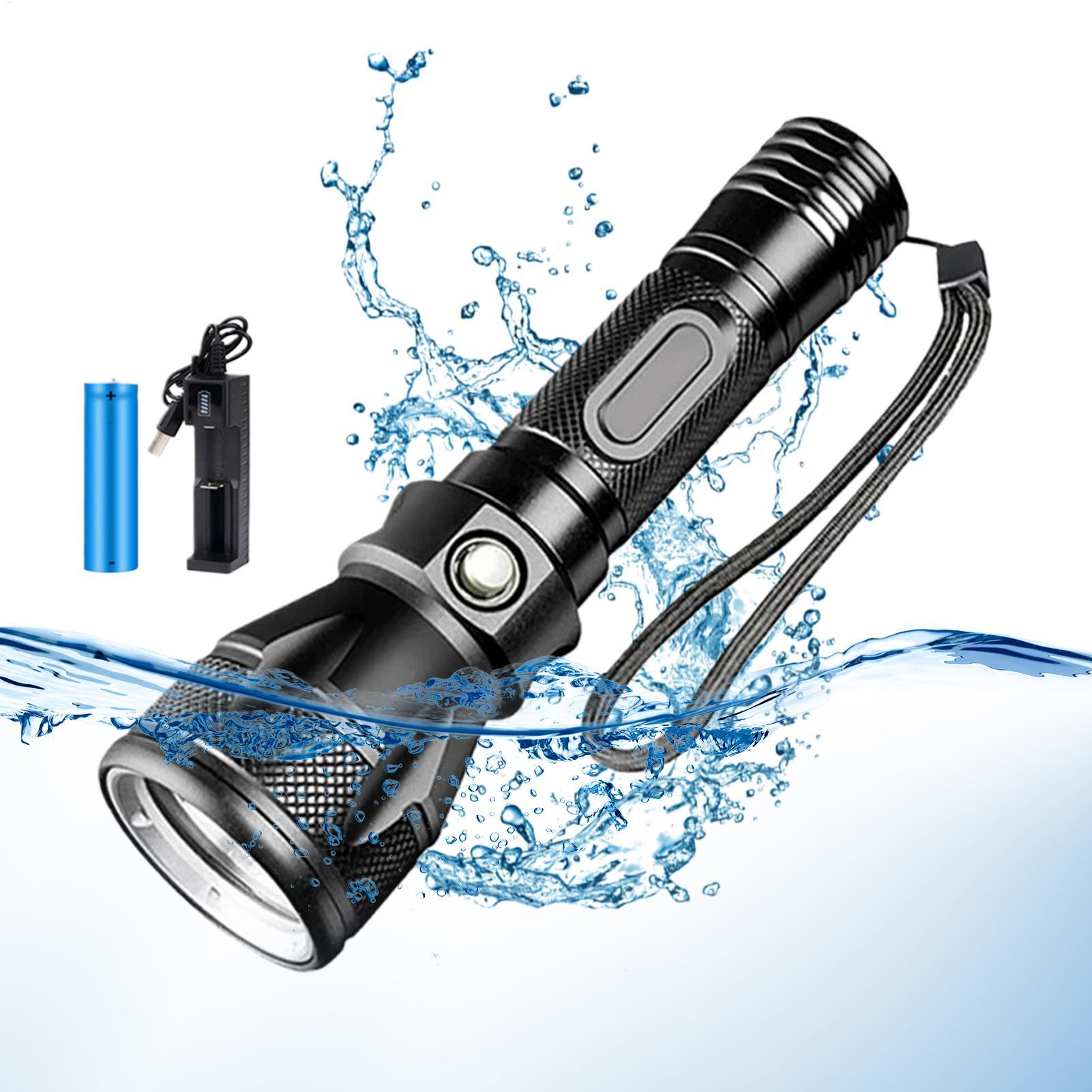 Outdoor Powersports - Senter Selam LED 3-Mode, Daya Kuat,