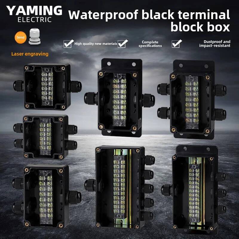 Outdoor Power Cable Junction Box - Kotak Sambungan Tahan Air Dengan Terminal