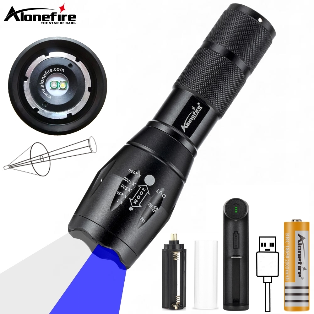 Outdoor Power Not Working - Zoom 2in-1 Lampu LED Putih+Biru Senter