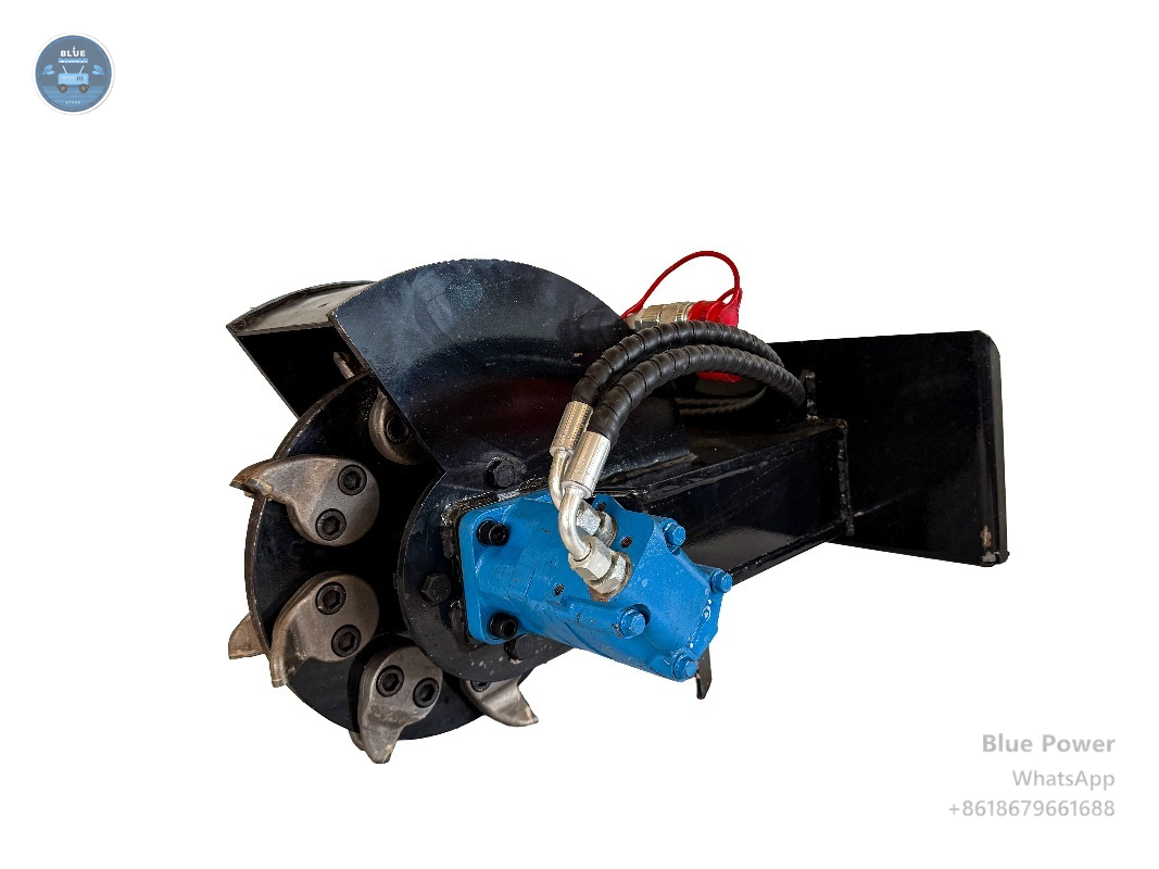 Stump Grinder Attachment - Aksesoris Penggiling Tunggul untuk Mini Skid