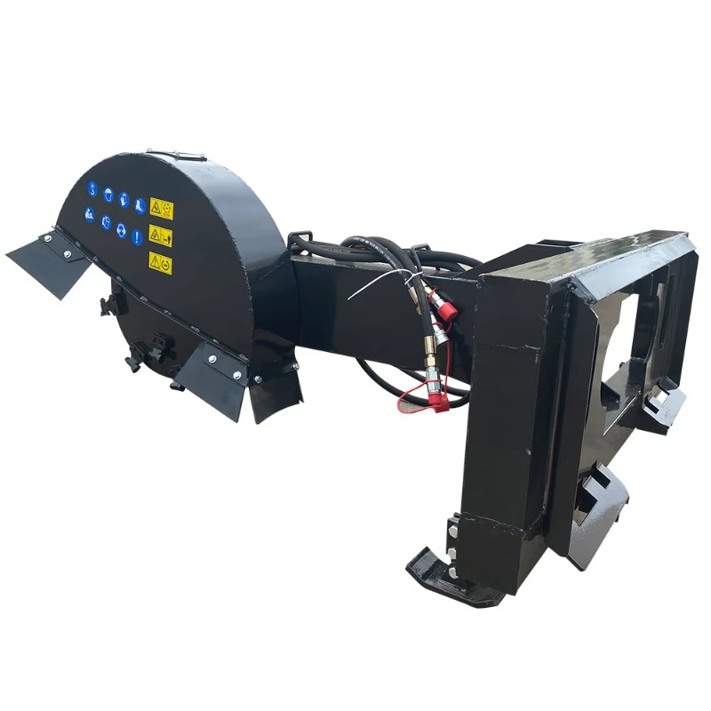 Stump Grinder Attachment - Penggiling tunggul pohon yang terpasang pada