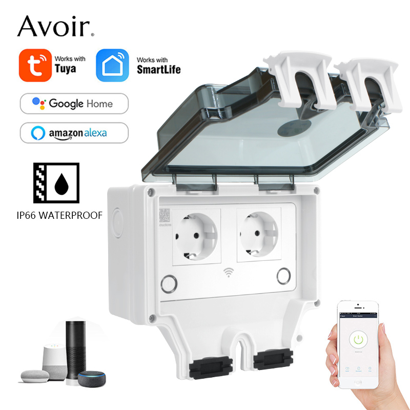 Outdoor Power Equipment Brands - Avoir Tuya IP66 Soket Listrik Tahan