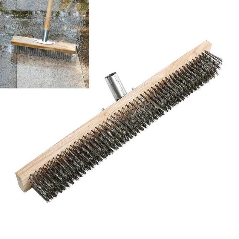 Outdoor Power Broom - Sikat Sapu kawat baja tahan karat,