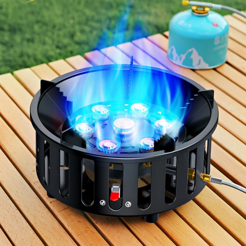 Outdoor Power Equipment Brands - Kompor Camping Portabel 7-Tungku Berdaya Tinggi