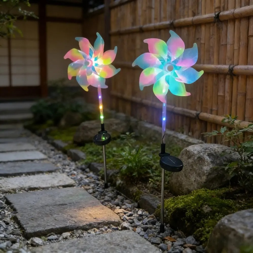1 buah lampu taman tenaga sury - Outdoor Power Stake ulasan dan harga