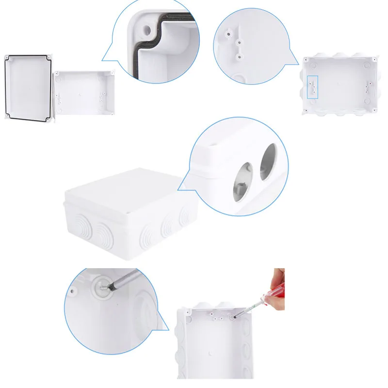 Kotak listrik tahan air luar r - Outdoor Power Cable Junction Box ulasan dan harga