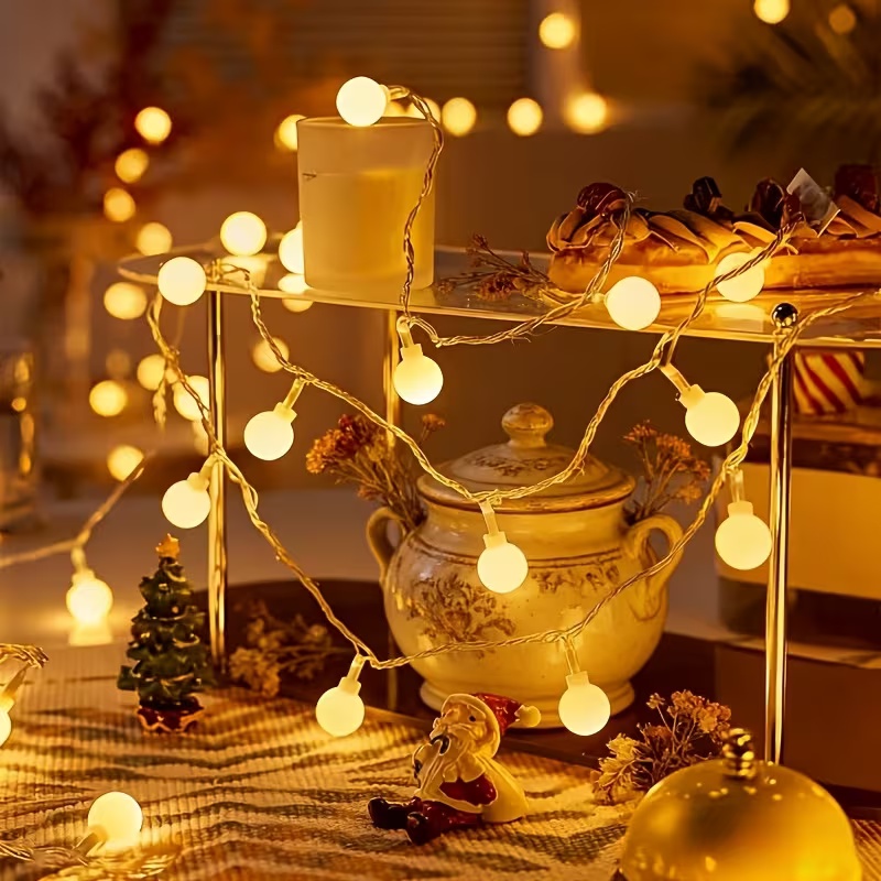 Lampu LED Bola Tenaga USB/Bate - Outdoor Power For Wedding ulasan dan harga