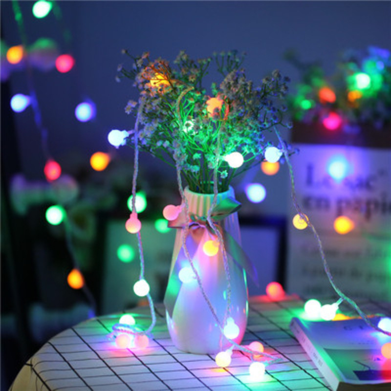 Lampu LED Bola Tenaga USB/Bate - Outdoor Power For Wedding ulasan dan harga