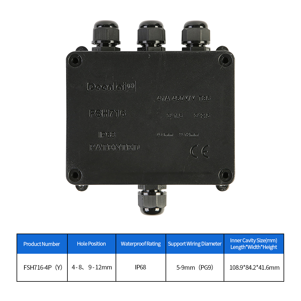 Kotak Sambungan Eksternal IP68 - Outdoor Power Cable Junction Box ulasan dan harga