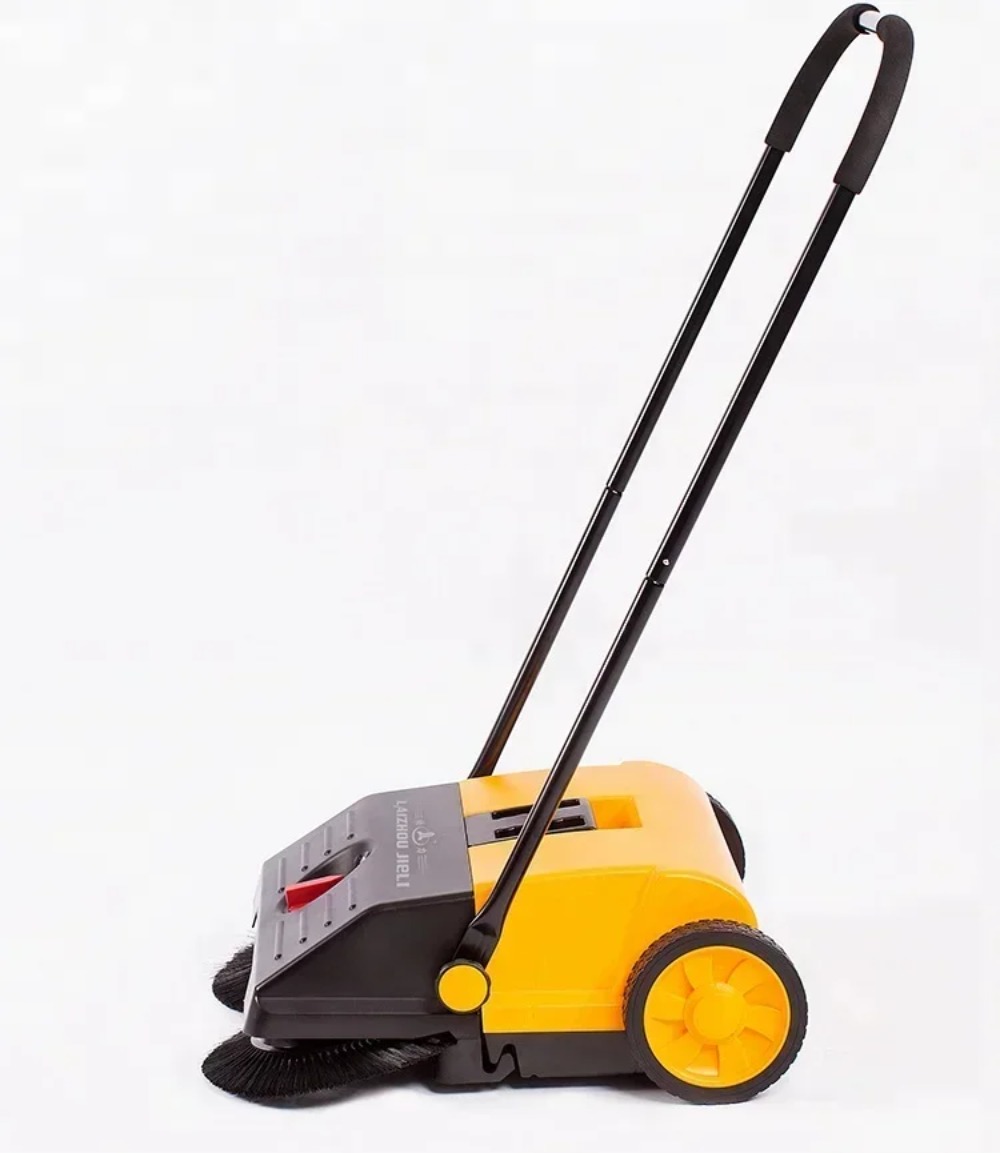 Robot penyapu lantai elektroni - Outdoor Power Broom ulasan dan harga