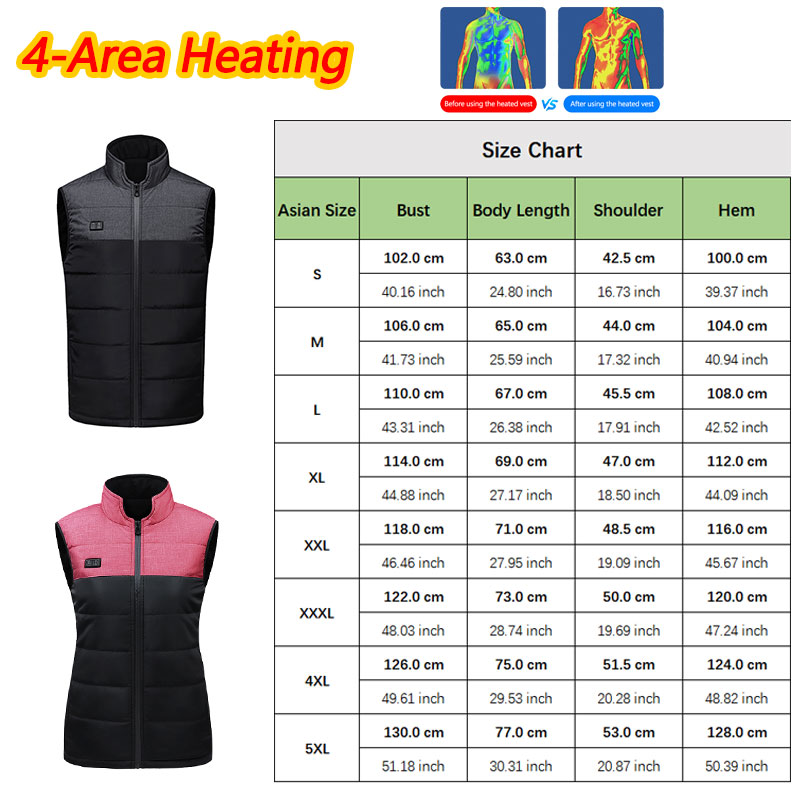 Rompi Hangat Berpemanas Unisex - Outdoor Powersports ulasan dan harga