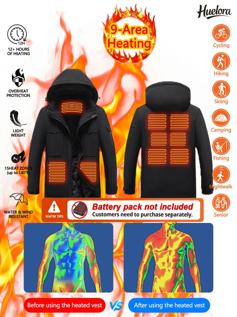 Jaket Pemanas Huelora 9 Area u - Outdoor Power Not Working ulasan dan harga