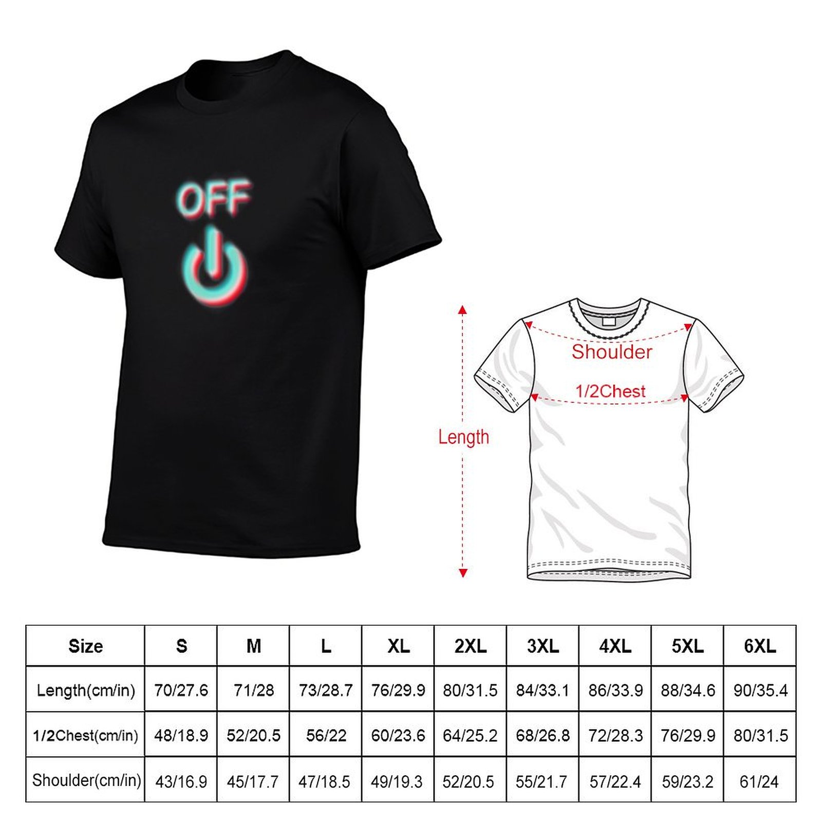 Power off off glitch T-Shirt W - Outdoor Power Not Working ulasan dan harga