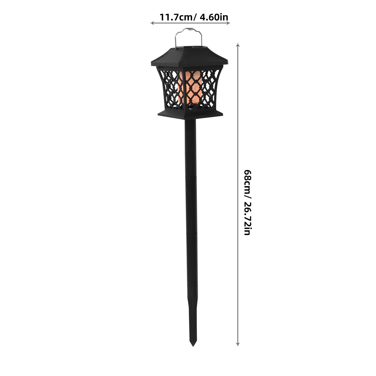 2 Buah Lampu Tenaga Surya untu - Outdoor Power Stake ulasan dan harga