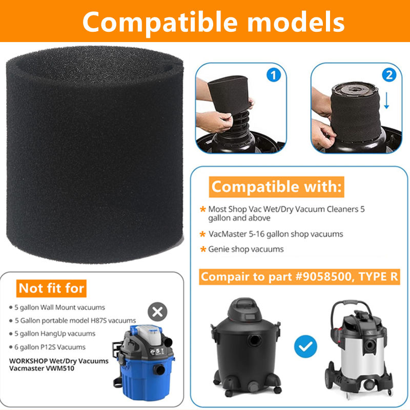 3 Buah Filter Pengganti Busa u - Wet Dry Vacuum Shop ulasan dan harga