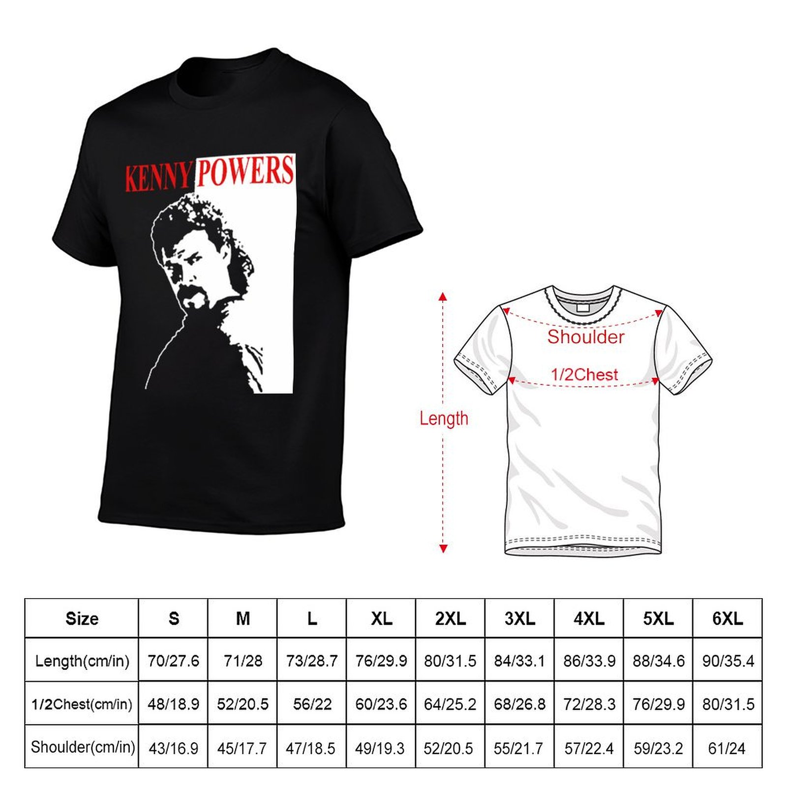 Kenny Powers \t Kaos Kerja Lua - Outdoor Power Not Working ulasan dan harga