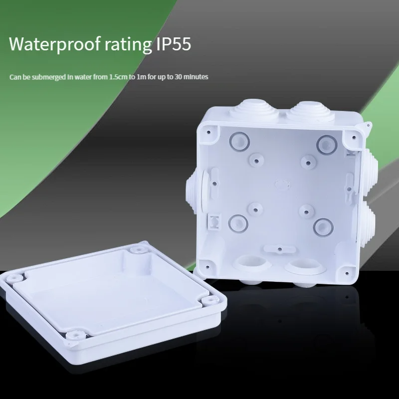 85 * 85 * 50 Kotak Plastik Tah - Outdoor Power Cable Junction Box ulasan dan harga
