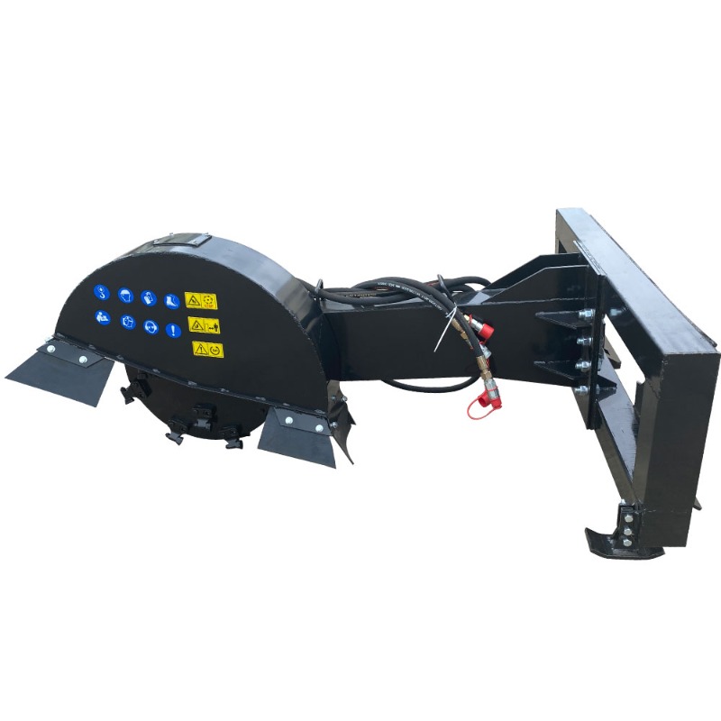 Penggiling tunggul pohon yang  - Stump Grinder Attachment ulasan dan harga
