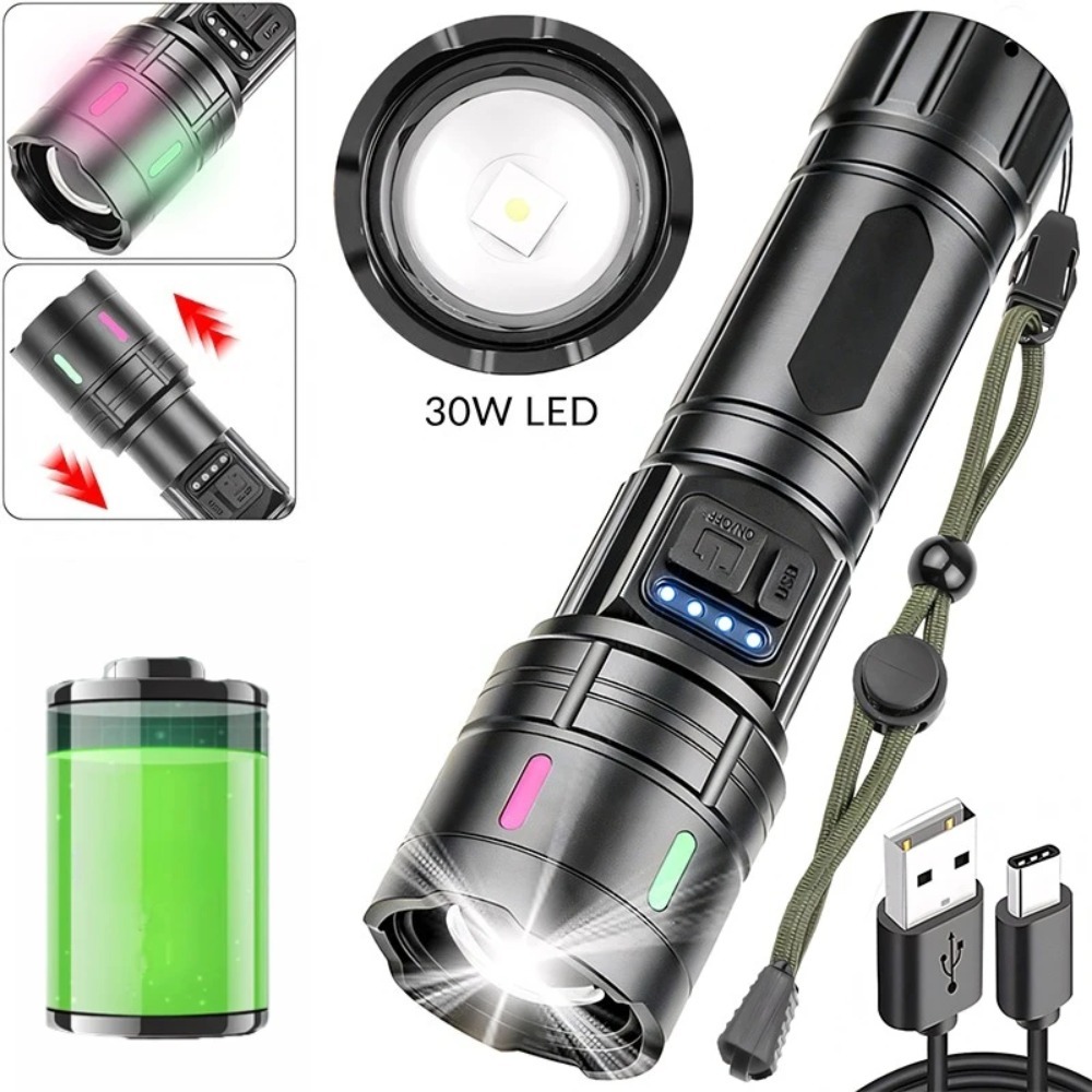 Senter LED Putih Super Kuat de - Outdoor Use Power Strip ulasan dan harga