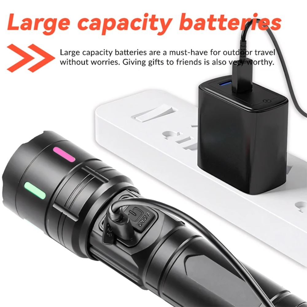 Senter LED Putih Super Kuat de - Outdoor Use Power Strip ulasan dan harga