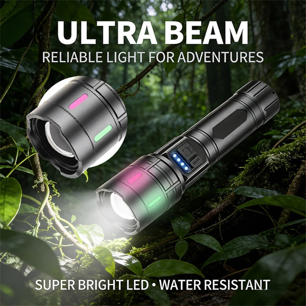 Senter LED Putih Super Kuat de - Outdoor Use Power Strip ulasan dan harga