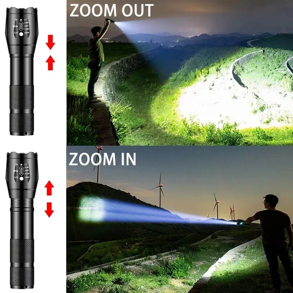 Senter LED Kuat Senter Genggam - Outdoor Power Not Working ulasan dan harga