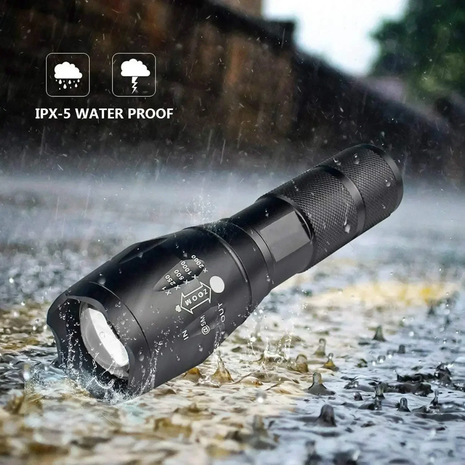Senter LED Kuat Senter Genggam - Outdoor Power Not Working ulasan dan harga