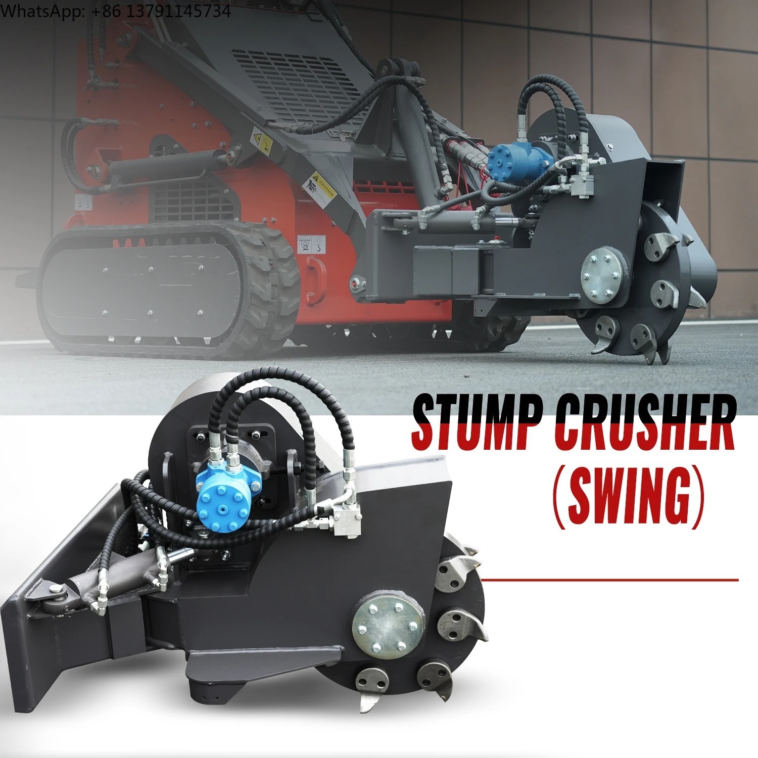 Aksesori penggiling tunggul ad - Stump Grinder Attachment ulasan dan harga