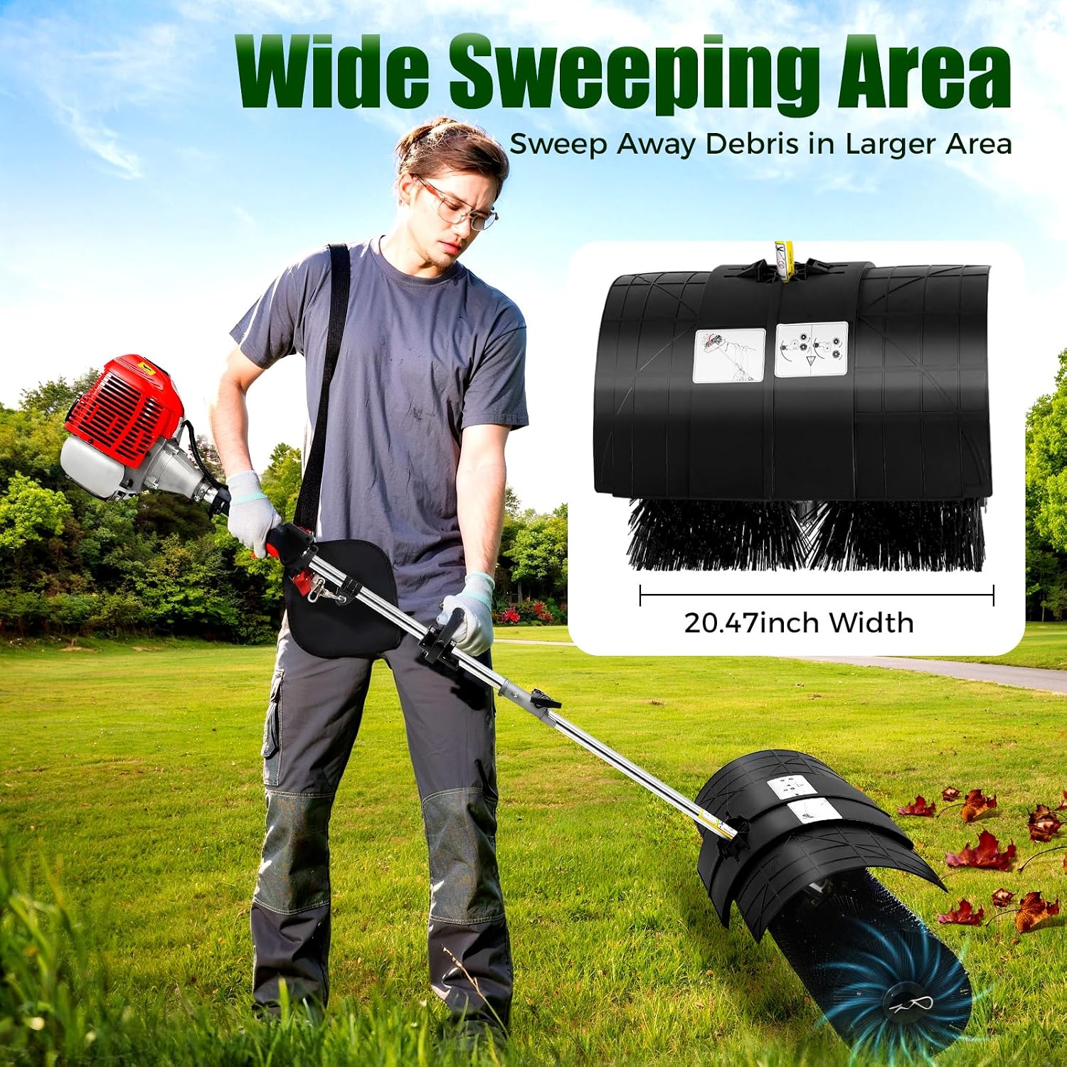 Penyapu Genggam Berbahan Bakar - Outdoor Power Broom ulasan dan harga