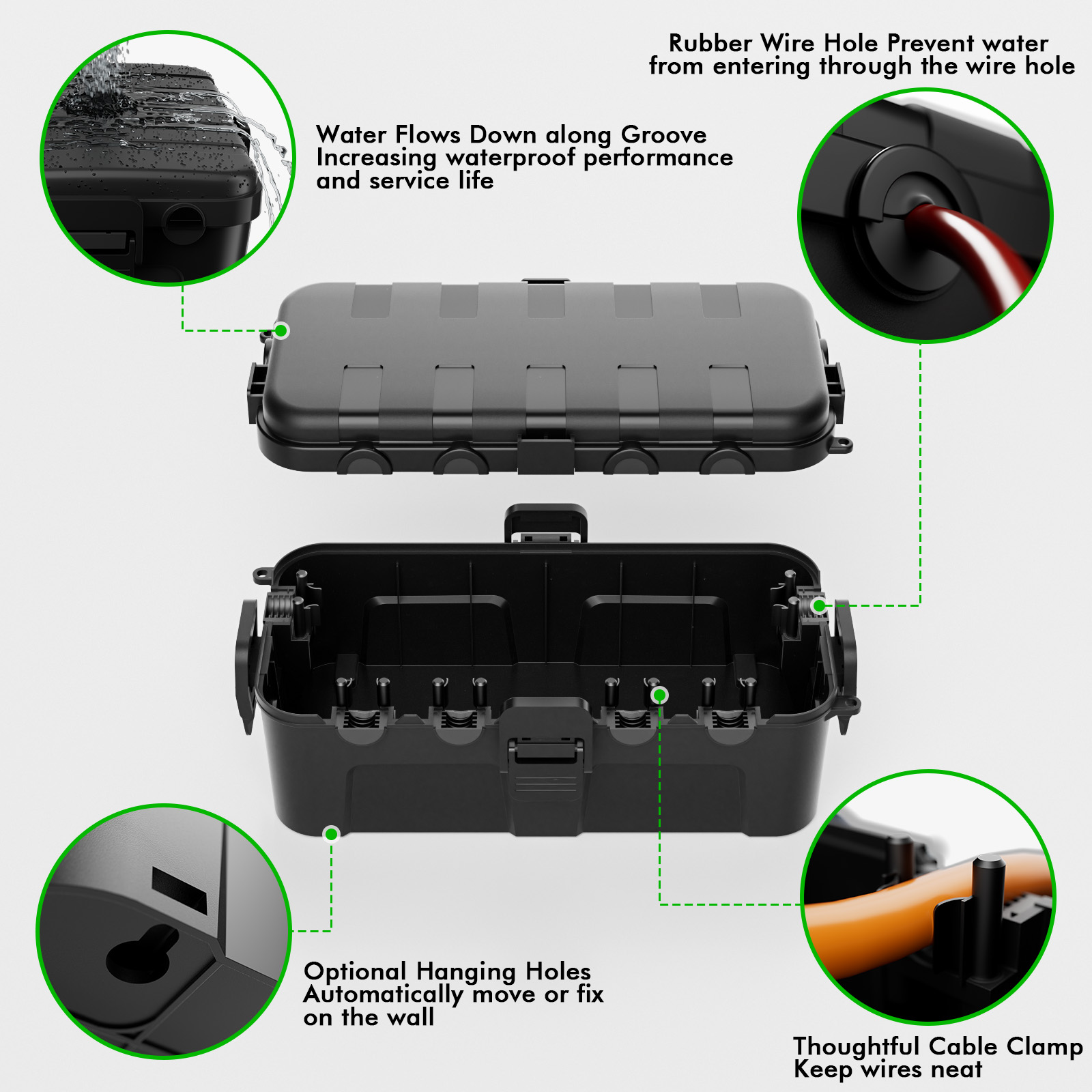 Kotak Listrik Luar Ruangan Tah - Outdoor Use Power Strip ulasan dan harga