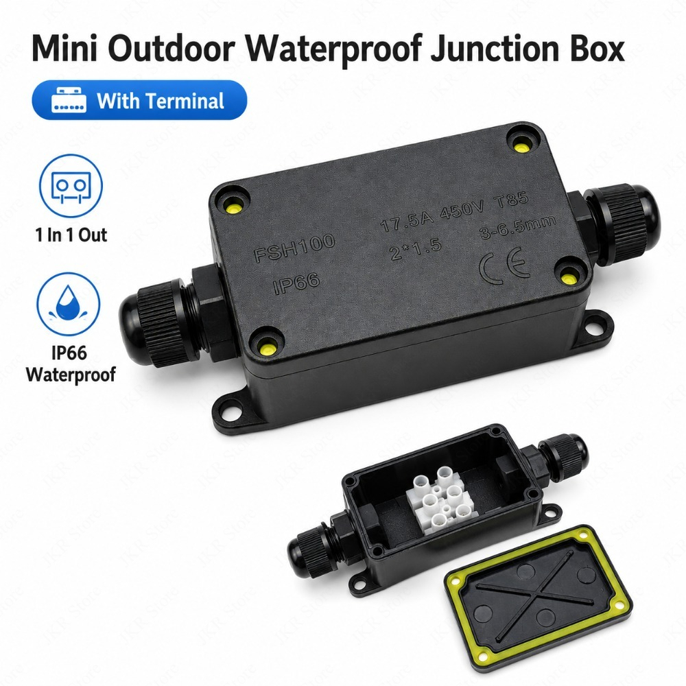 Kotak Sambungan Kabel Tahan Ai - Outdoor Power Cable Junction Box ulasan dan harga