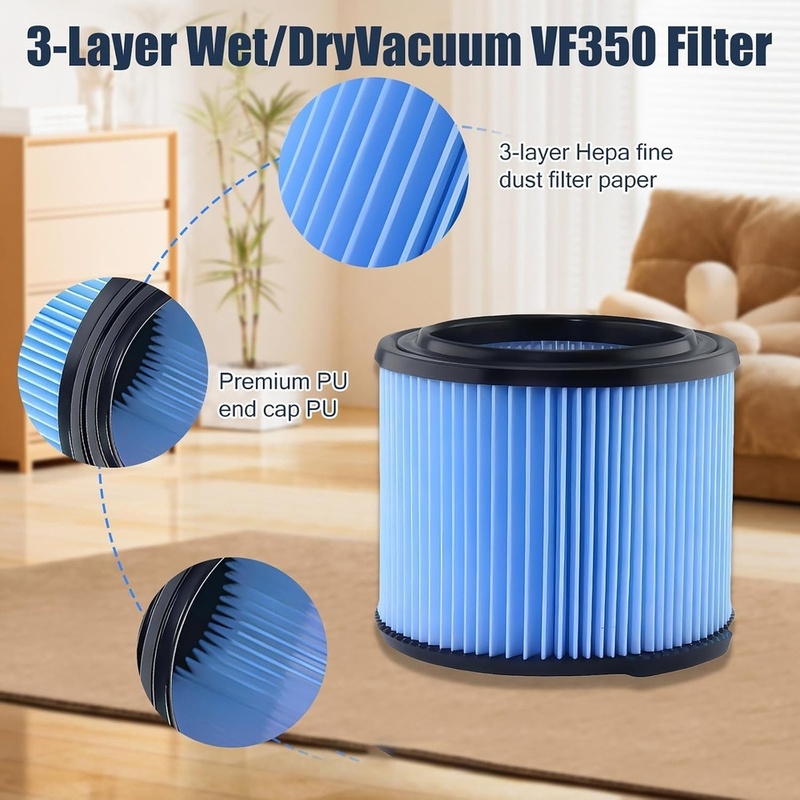 Filter BAAO VF3500 untuk Ridgi - Wet Dry Vacuum Shop ulasan dan harga