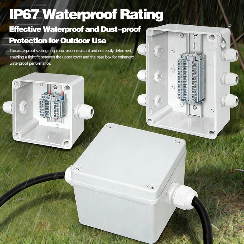 Kotak Sambungan Tahan Air Deng - Outdoor Power Cable Junction Box ulasan dan harga